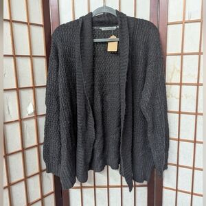 Jason Maxwell Cozy Black Knit Cardigan Sweater. Sz XL